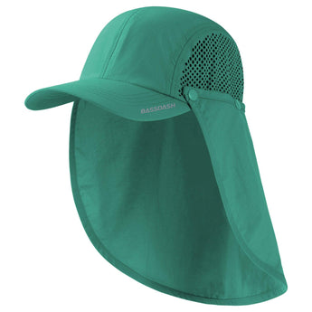 Bassdash Foldable UPF 50+ Fishing Hats with Removable Neck Flap FH12 - Bassdash