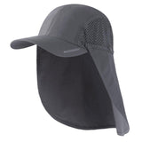 Bassdash Foldable UPF 50+ Fishing Hats with Removable Neck Flap FH12 - Bassdash