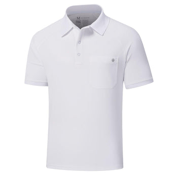 Men's Short Sleeve Polo Shirts UPF 50 LB06M - Bassdash
