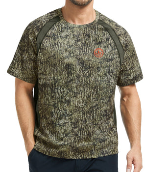 Men's Wrinkle-free Short Sleeve Hunting Shirt