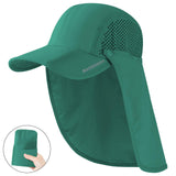 Bassdash Foldable UPF 50+ Fishing Hats with Removable Neck Flap FH12 - Bassdash