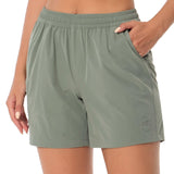 Women's 50+ Quick Dry UPF 50+ Cargo Shorts FP04W - Bassdash