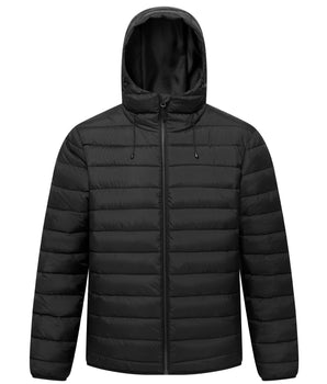 UVSAI Men Puffer Hooded Jacket Insulated Warm Winter Coats