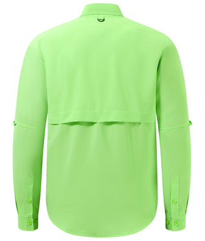Men's UPF 50+ Long Sleeve Fishing Button Down Shirt FS21M NEW COLOR - Bassdash