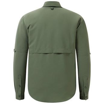 Men's UPF 50+ Long Sleeve Fishing Button Down Shirt FS21M NEW COLOR - Bassdash