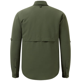 Men's UPF 50+ Long Sleeve Fishing Button Down Shirt FS21M NEW COLOR - Bassdash