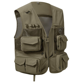 Unisex Utility Fishing Vest - Bassdash