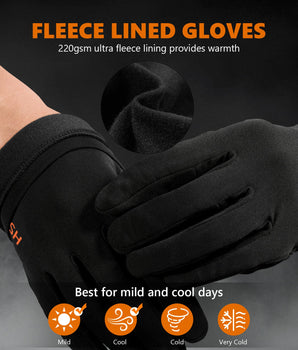 Unisex Lightweight Fleeced Hunting Gloves HG07