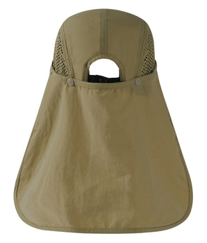 Bassdash Foldable UPF 50+ Fishing Hats with Removable Neck Flap FH12 - Bassdash