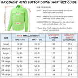 Men's UPF 50+ Long Sleeve Fishing Button Down Shirt FS21M NEW COLOR - Bassdash