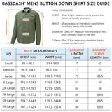 Men's UPF 50+ Long Sleeve Fishing Button Down Shirt FS21M NEW COLOR - Bassdash