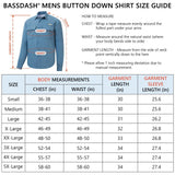 Men's UPF 50+ Long Sleeve Fishing Button Down Shirt FS21M NEW COLOR - Bassdash