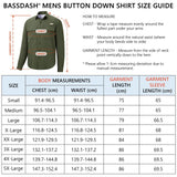 Men's UPF 50+ Long Sleeve Fishing Button Down Shirt FS21M NEW COLOR - Bassdash