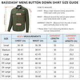 Men's UPF 50+ Long Sleeve Fishing Button Down Shirt FS21M NEW COLOR - Bassdash