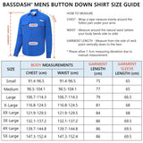 Men's UPF 50+ Long Sleeve Fishing Button Down Shirt FS21M NEW COLOR - Bassdash