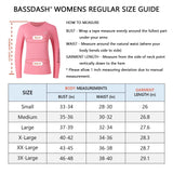 Women's UPF 50+ Long Sleeve Shirts FS03W - Bassdash