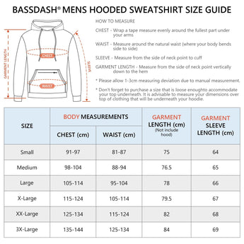 Men's Hunting Fleece Hoodie Pullover FS29M - Bassdash