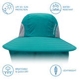 Unisex UPF 50+ Water Resistant Sun Hat with Neck Flap FH06 - Bassdash