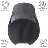 Bassdash Foldable UPF 50+ Fishing Hats with Removable Neck Flap FH12 - Bassdash
