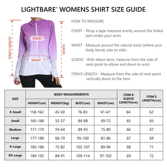 Lightbare Women's UPF 50+ Sun Protection Full Zip Hoodie Jacket - Bassdash