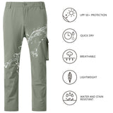 Men’s Quick Dry Elastic Waist Fishing Pants FP05M - Bassdash