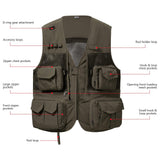 Unisex Utility Fishing Vest - Bassdash