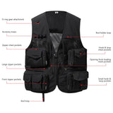 Unisex Utility Fishing Vest - Bassdash