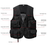Unisex Utility Fishing Vest - Bassdash
