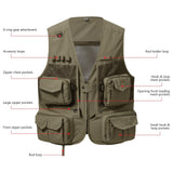 Unisex Utility Fishing Vest - Bassdash