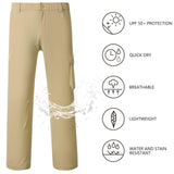 Men’s Quick Dry Elastic Waist Fishing Pants FP05M - Bassdash