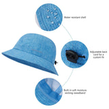 Unisex UPF50+ Outdoor Bucket Hats FH13 - Bassdash