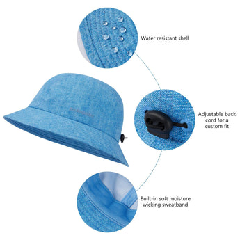 Unisex UPF50+ Outdoor Bucket Hats FH13 - Bassdash