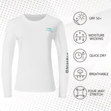 Women's UPF 50+ Long Sleeve Shirts FS03W - Bassdash