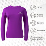 Women's UPF 50+ Long Sleeve Shirts FS03W - Bassdash