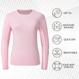 Women's UPF 50+ Long Sleeve Shirts FS03W - Bassdash