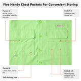 Men's UPF 50+ Long Sleeve Fishing Button Down Shirt FS21M NEW COLOR - Bassdash