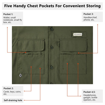 Men's UPF 50+ Long Sleeve Fishing Button Down Shirt FS21M NEW COLOR - Bassdash