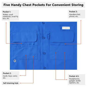 Men's UPF 50+ Long Sleeve Fishing Button Down Shirt FS21M NEW COLOR - Bassdash