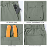 Men’s Quick Dry Elastic Waist Fishing Pants FP05M - Bassdash