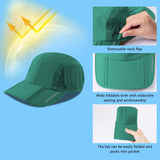 Bassdash Foldable UPF 50+ Fishing Hats with Removable Neck Flap FH12 - Bassdash