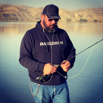 BASSDASH Men’s Cotton LS Hoodie - Bassdash