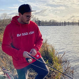 BASSDASH Men’s Cotton LS Hoodie - Bassdash