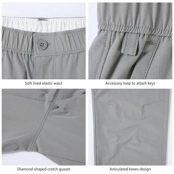 Men’s Quick Dry Elastic Waist Fishing Pants FP05M - Bassdash