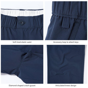 Men’s Quick Dry Elastic Waist Fishing Pants FP05M - Bassdash