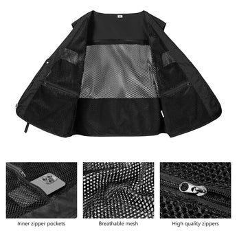 Unisex Utility Fishing Vest - Bassdash