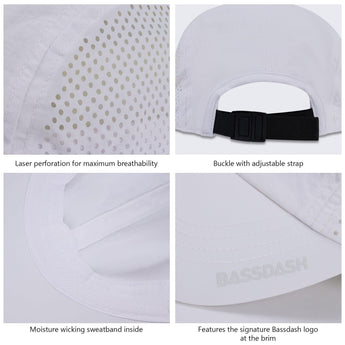 Bassdash Foldable UPF 50+ Fishing Hats with Removable Neck Flap FH12 - Bassdash