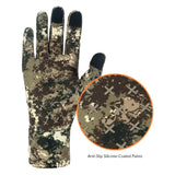 Men's Lightweight UPF 50+ Camo Hunting Gloves HG05 - Bassdash