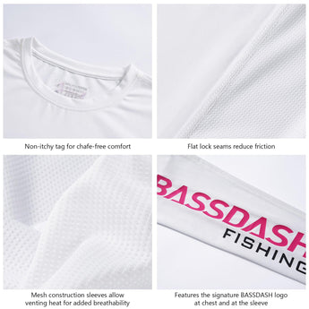 Women's UPF 50+ Long Sleeve Shirts FS03W - Bassdash
