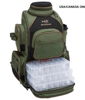 Water Resistant Fishing Tackle Backpack [3670] Tactical Bag - Bassdash