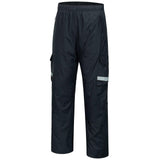 Men’s Complete Breathable Waterproof Rain Pants with 1/2 Zip Legs - Bassdash